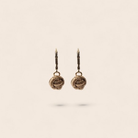 Boucles d'oreille perle