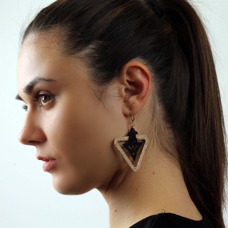 Earrings Asymétrique scintillante